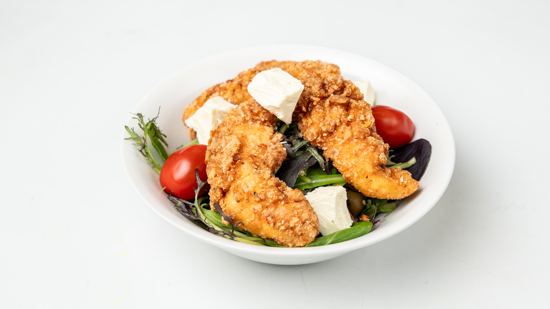 Grilled chicken with Poppy seed dressing