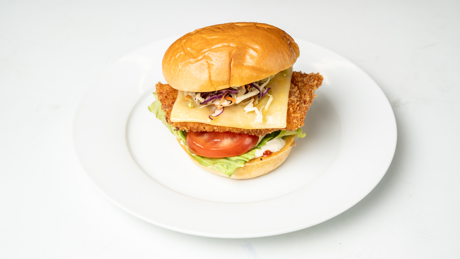 The Ultimate fish burger (Customize Option)